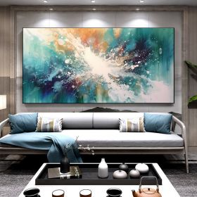 Hand Painted Oil Painting Large Acrylic Oil Painting On Canvas Abstract Painting Canvas Original abstract canvas wall art contemporary Painting For Li (style: 1.0, size: 150x220cm)